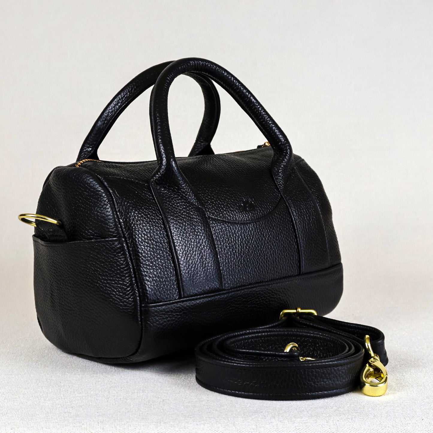 Crossbody Barrel Bag