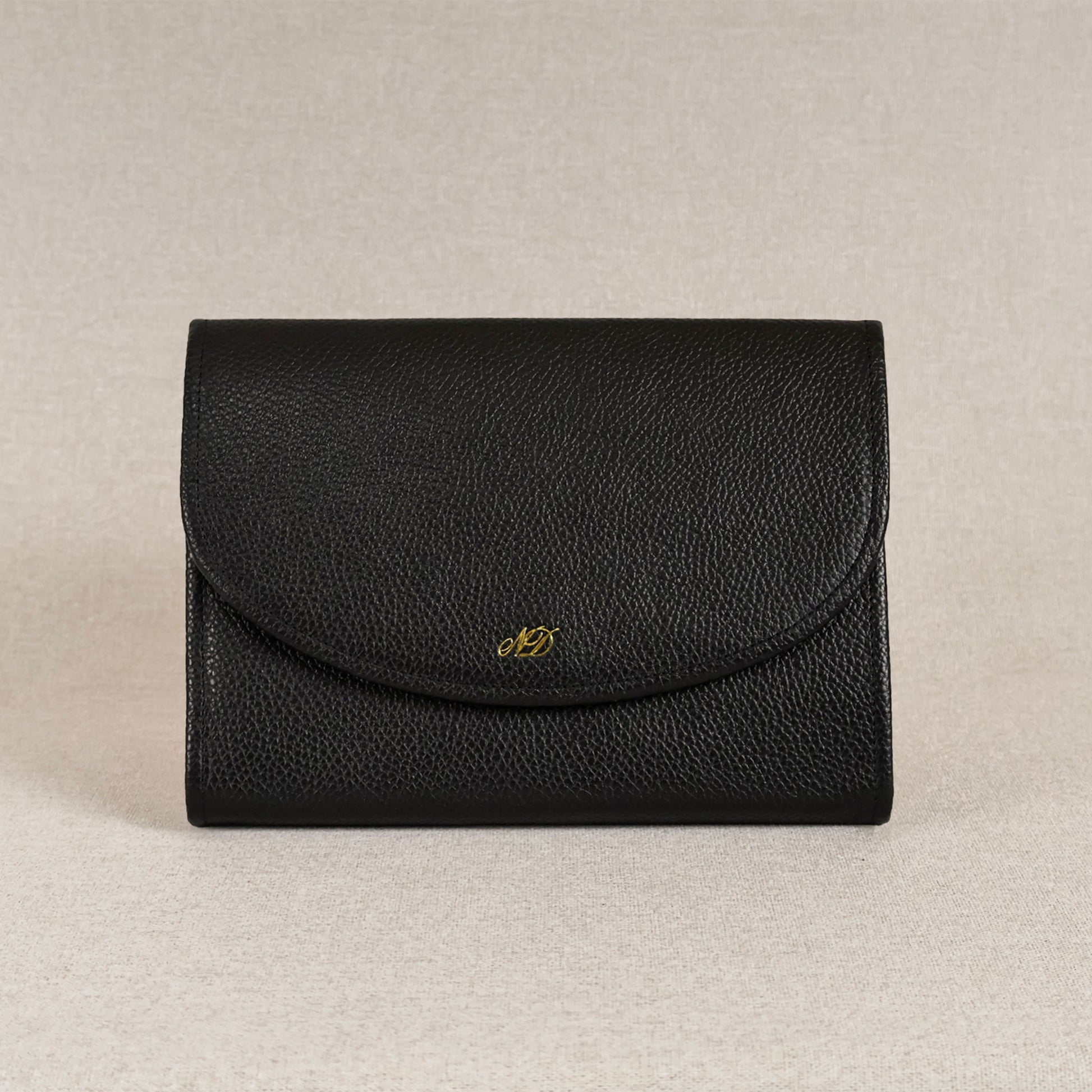 Leather Jewelry Organizer Black Color